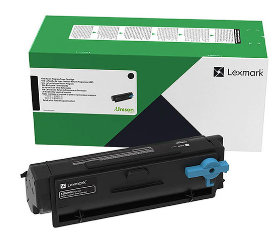 Genuine Lexmark 55B6H00 HY Black Toner x 200